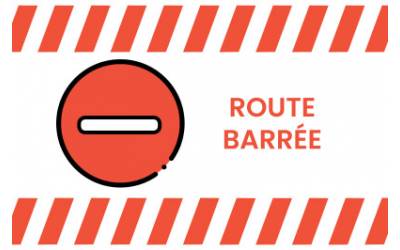 Course cycliste / routes barrées