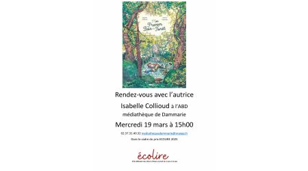Accueil d'une autrice jeunesse à l'ABD