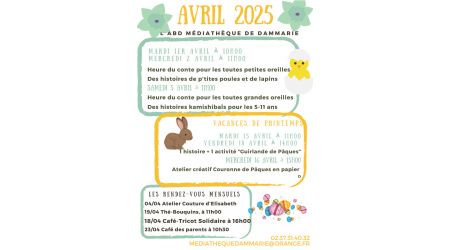 Programme AVRIL 2025